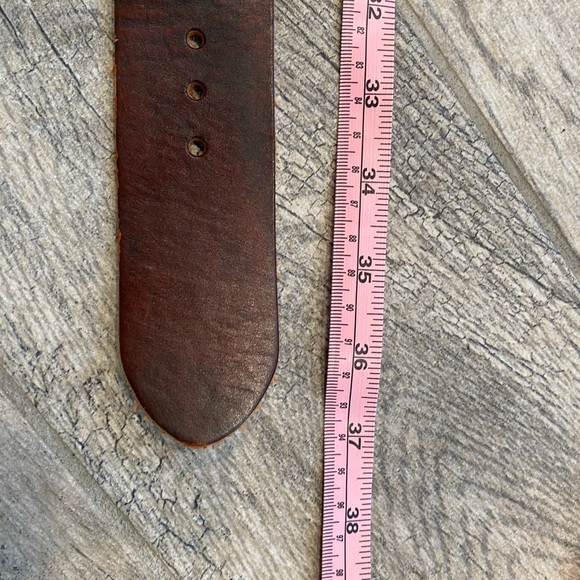 Weaved Genuine Leather Waist Belt - Picture 8 of 9